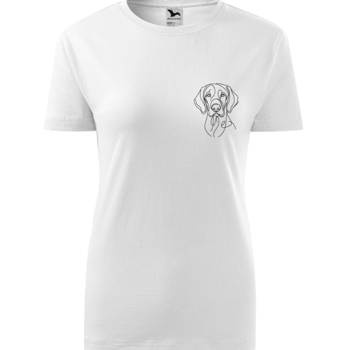 Dámské tričko breeds „Vyžla“