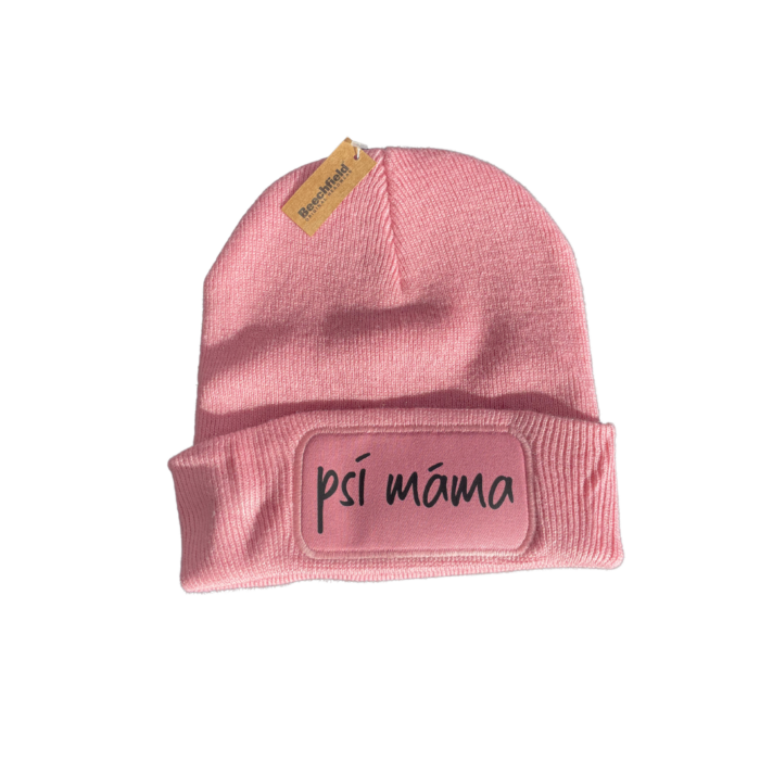 Zimní čepice "Psí máma"