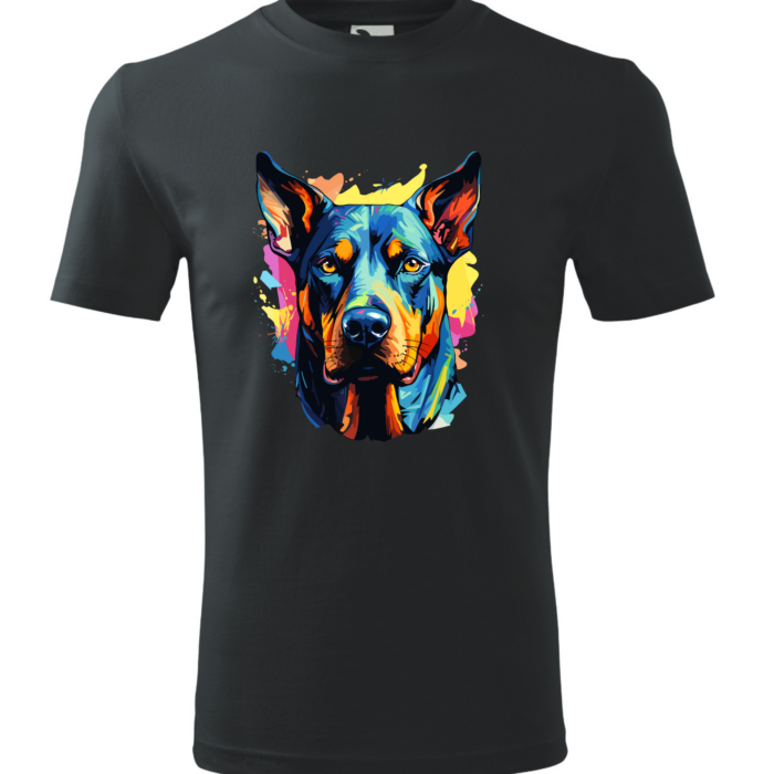 Dětské tričko "dobrman"