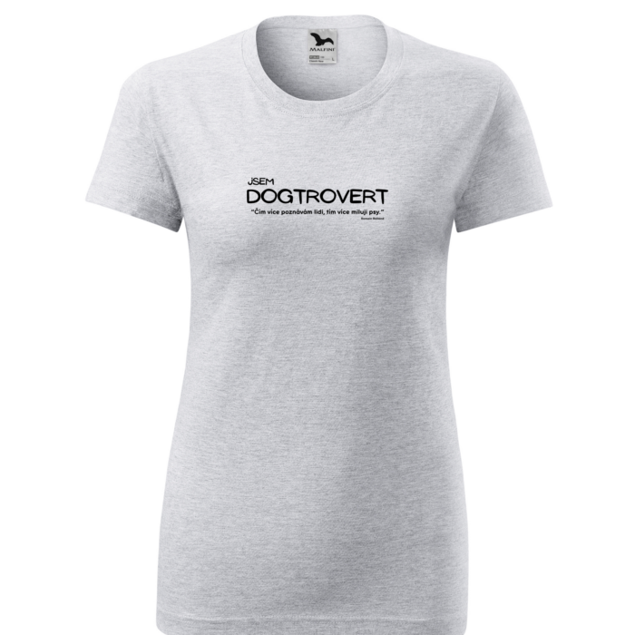 Dámské tričko „Dogtrovert“