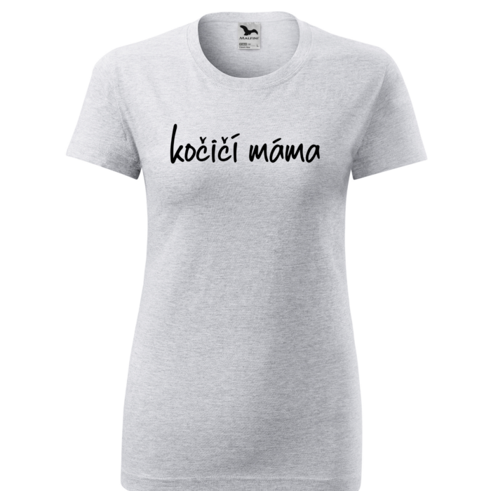 Dámské tričko "kočičí máma"