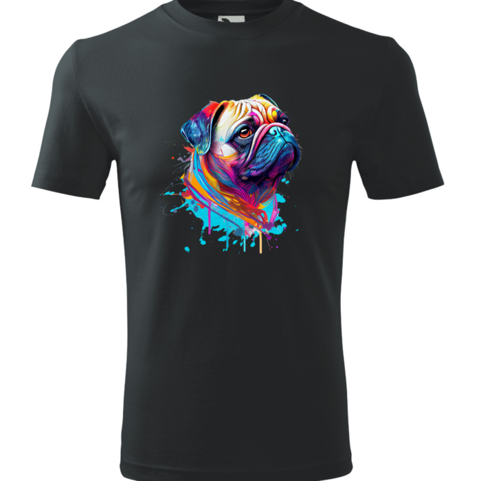 Dětské tričko "mops"