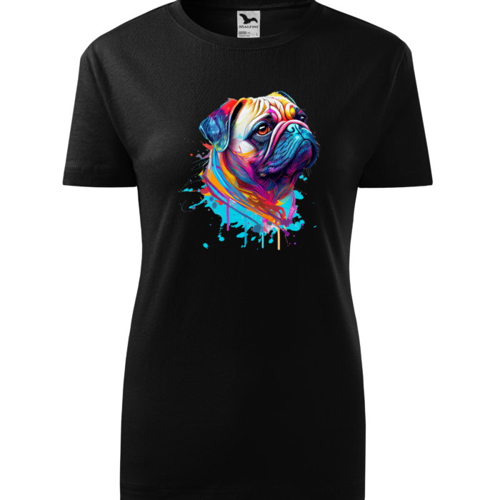 Dámské tričko "mops"